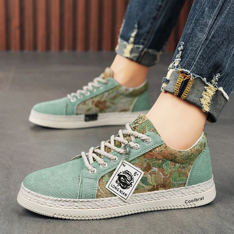 

Mens Lightweight Home Knit Casual Shoes Fine Handmade Weaving Shockproof Insole Wear Resist Daily Walking Shoe