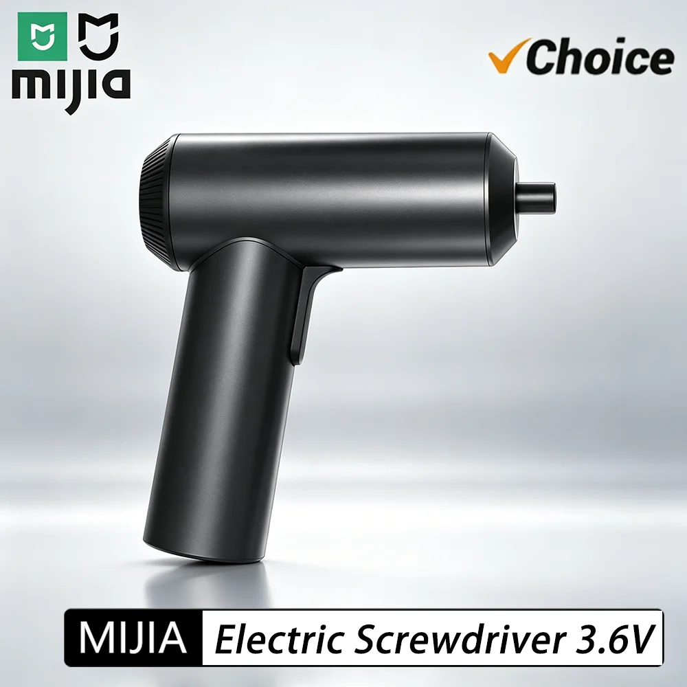 NEW MIJIA Electric Screwdriver   5N.m high torque  2000mAh large capacity battery  12 S2 steel bits  All-in-one storage