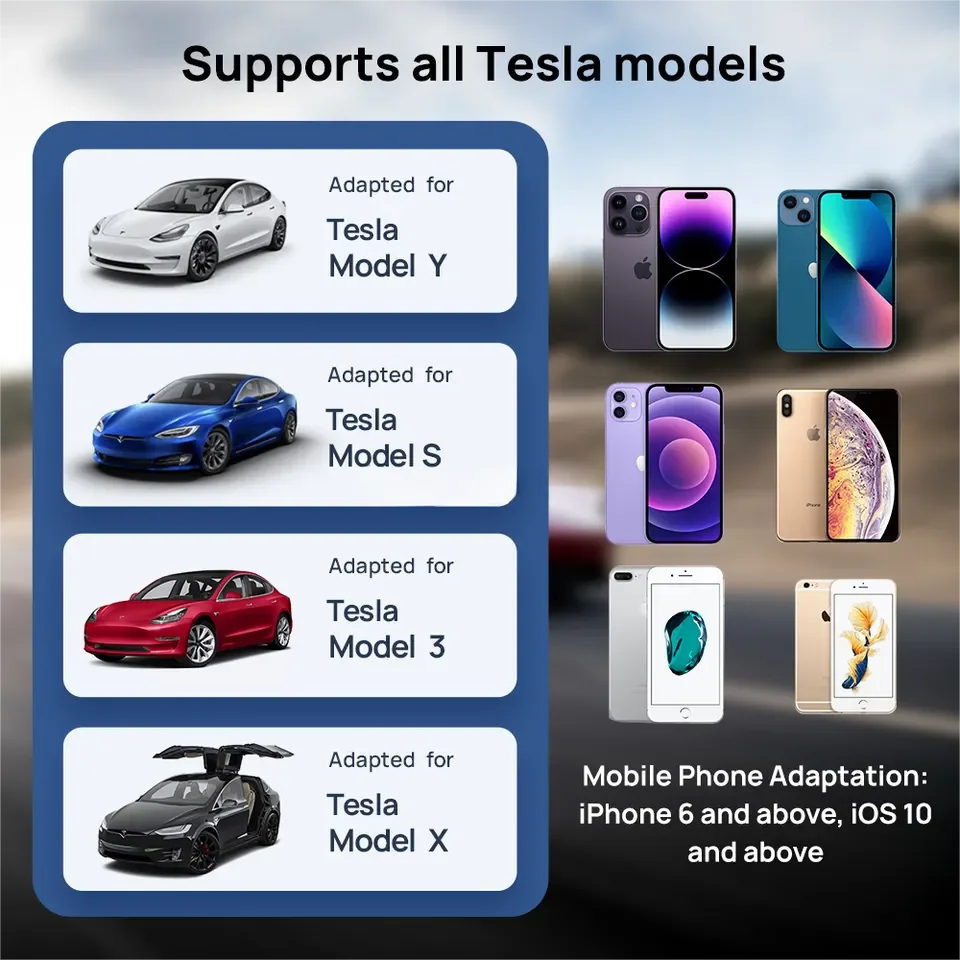 Adatto a tutti i modelli Tesla, scatola di interconnessione automobilistica, nell'aggiornamento della navigazione per auto, Smart Box Wireless Carplay