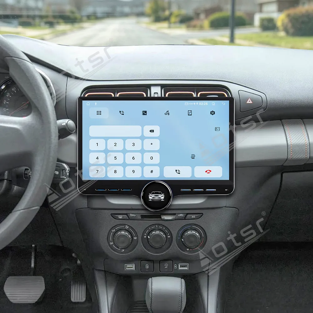 Radio Tape Recorder For Citroen C3-XR 2019 11.5 Inch Android 15 Stereo Head Unit Car GPS Navigation Wireles Android Auto
