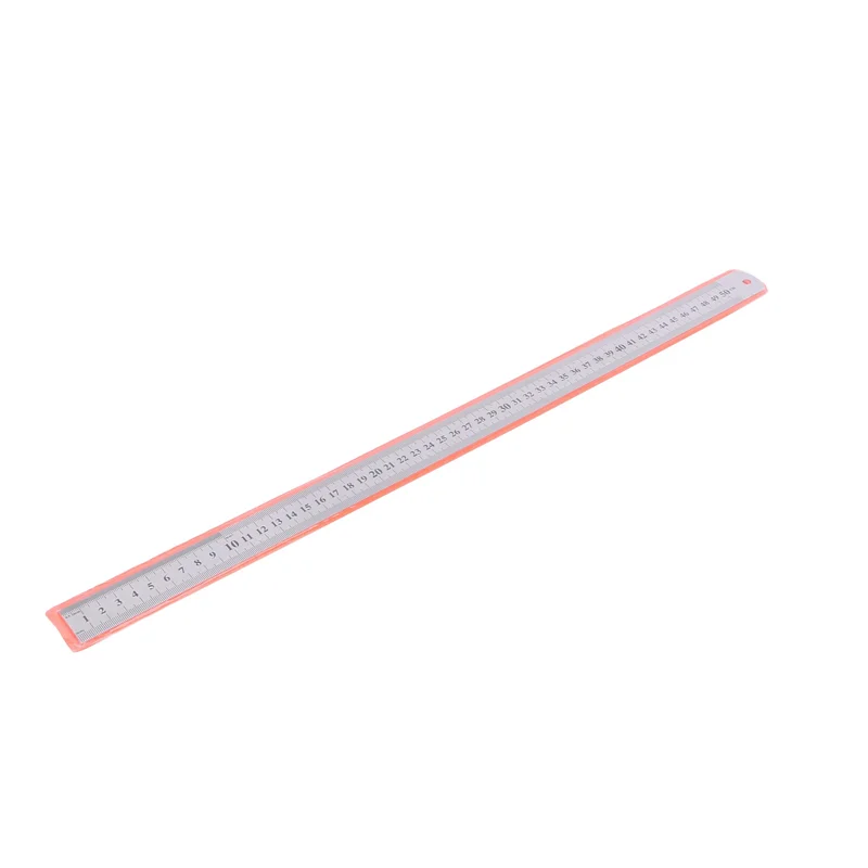 

A20F-20X Groove Right Stainless Steel Metric Ruler 50 Cm Stainless Metric Ruler
