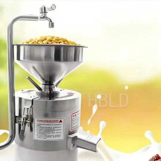 Large Capacity Commercial Soybean Milk Processing Machine Red Bean Residue Separator Walnut Grinder for Manufacturing