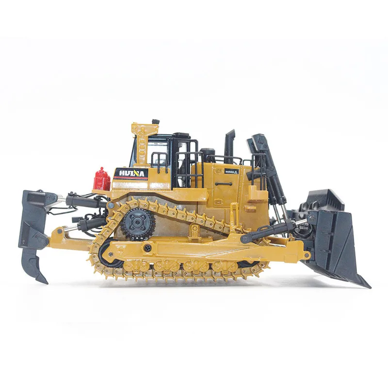 1: 50 Legierung Bulldozer Kinderspiel zeug Simulation LKW Modell Spielzeug Dekoration Junge Geschenk schwere technische Fahrzeug Erholung