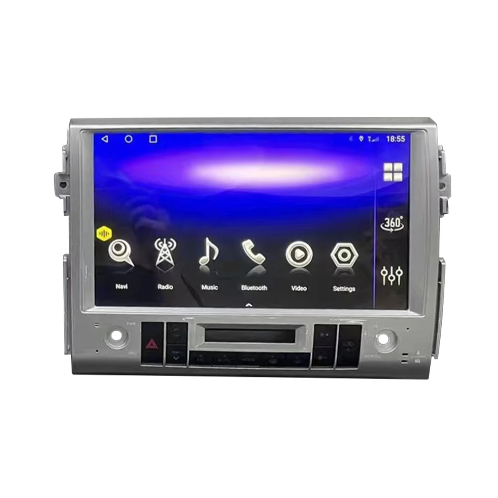 12.3 Inch Carplay for FJ 2007-2020 Android 13 Auto Wireless Car Radio Navigation Head Unit Multimedia Player