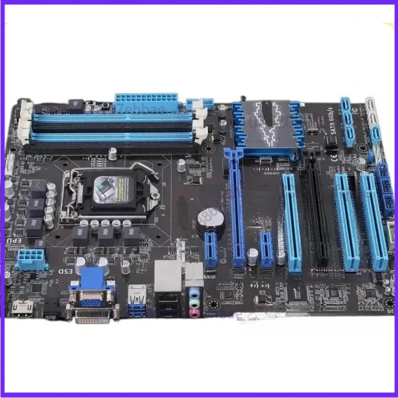 Wyoresy original para asus P8Z77-V lx intel z77 placa-mãe lga 1155 ddr3a 100% teste ok