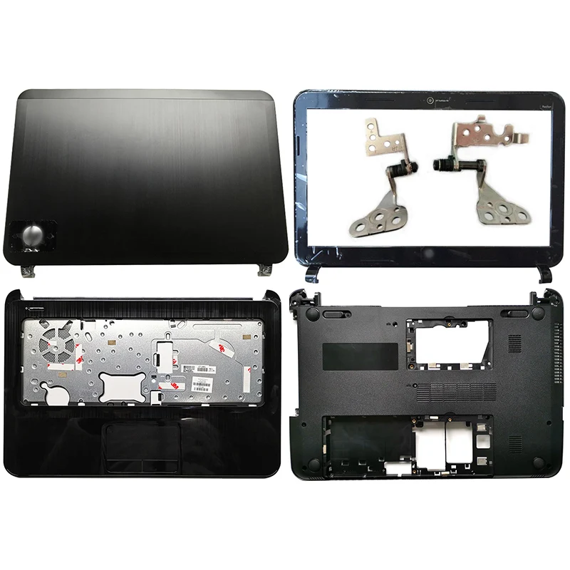 

NEW For HP ENVY M4 M4-1000 Laptop LCD Back Cover/Front Bezel/Hinges/Palmrest/Bottom Case 718425-001 718446-001 718426-001