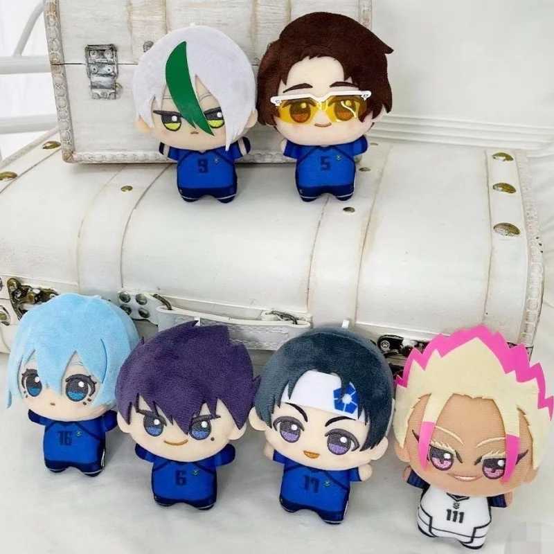 Hiori You Isagi Yoichi Cosplay Plush Doll Fluffy Maumet Pendant Puppet Toys Gifts Anime Original Blue Lock 13459 Series