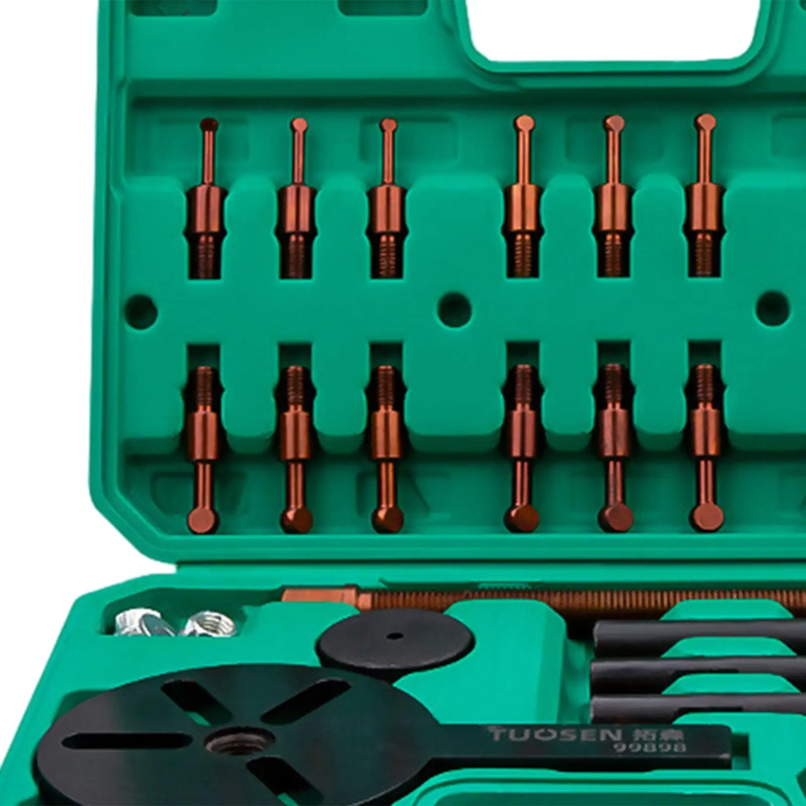 18 in 1 Bearing Puller Set Durable Carbon Steel Inner Hole Three Jaw Puller