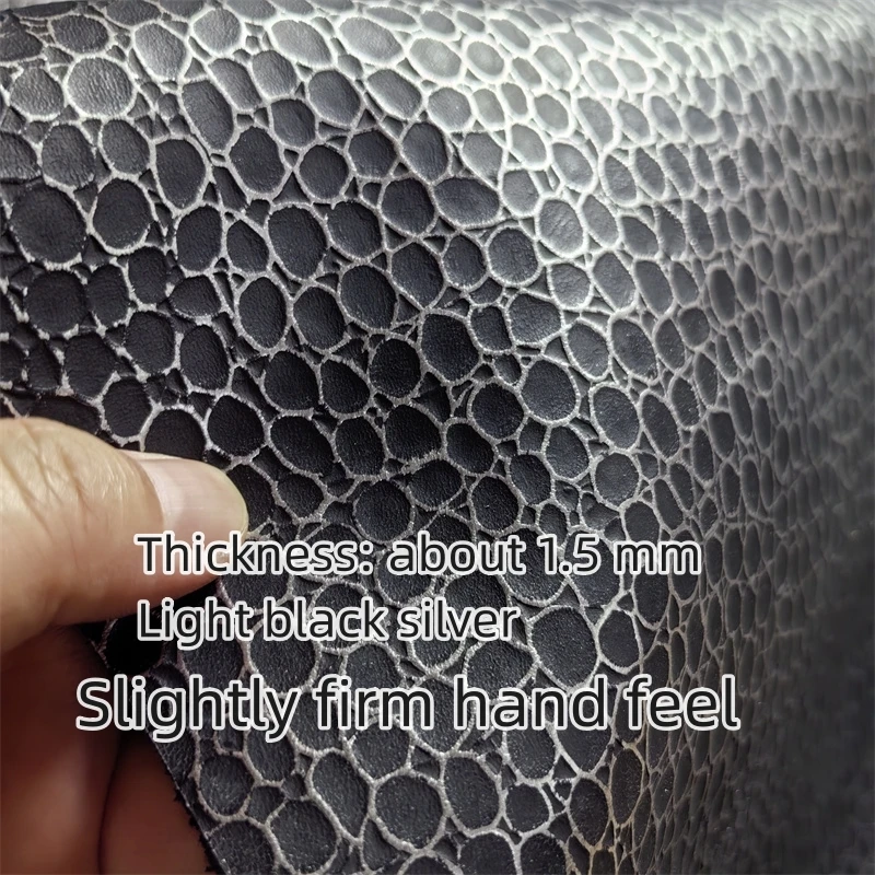 1.2/1.5mm Two-Tone Cowhide. Top-Grain Leather. Genuine Leather Material. Handmade DIY For Decorative Leather. Whole Hide Cutting