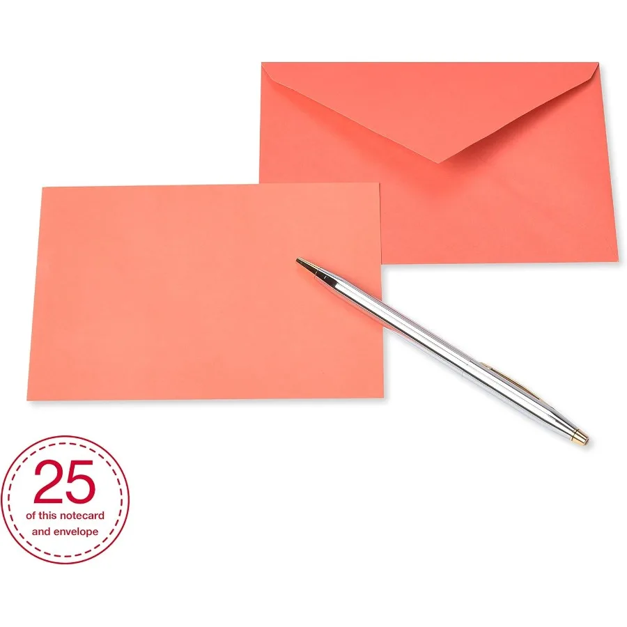 بطاقات فارغة ذات لوحة واحدة من American Greetings مع مظاريف بألوان قوس قزح لدعوات الكتابة الإبداعية والشخصية #5