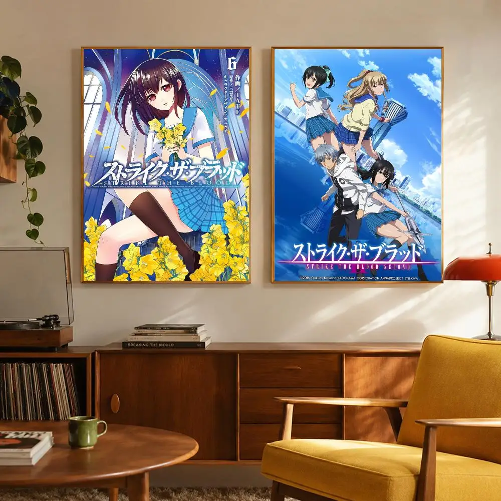 Vampiric S-Strike The Blood Poster Digital Solvent Print Waterproof PP Fade-Resistant Wall Art Room Decor Gift