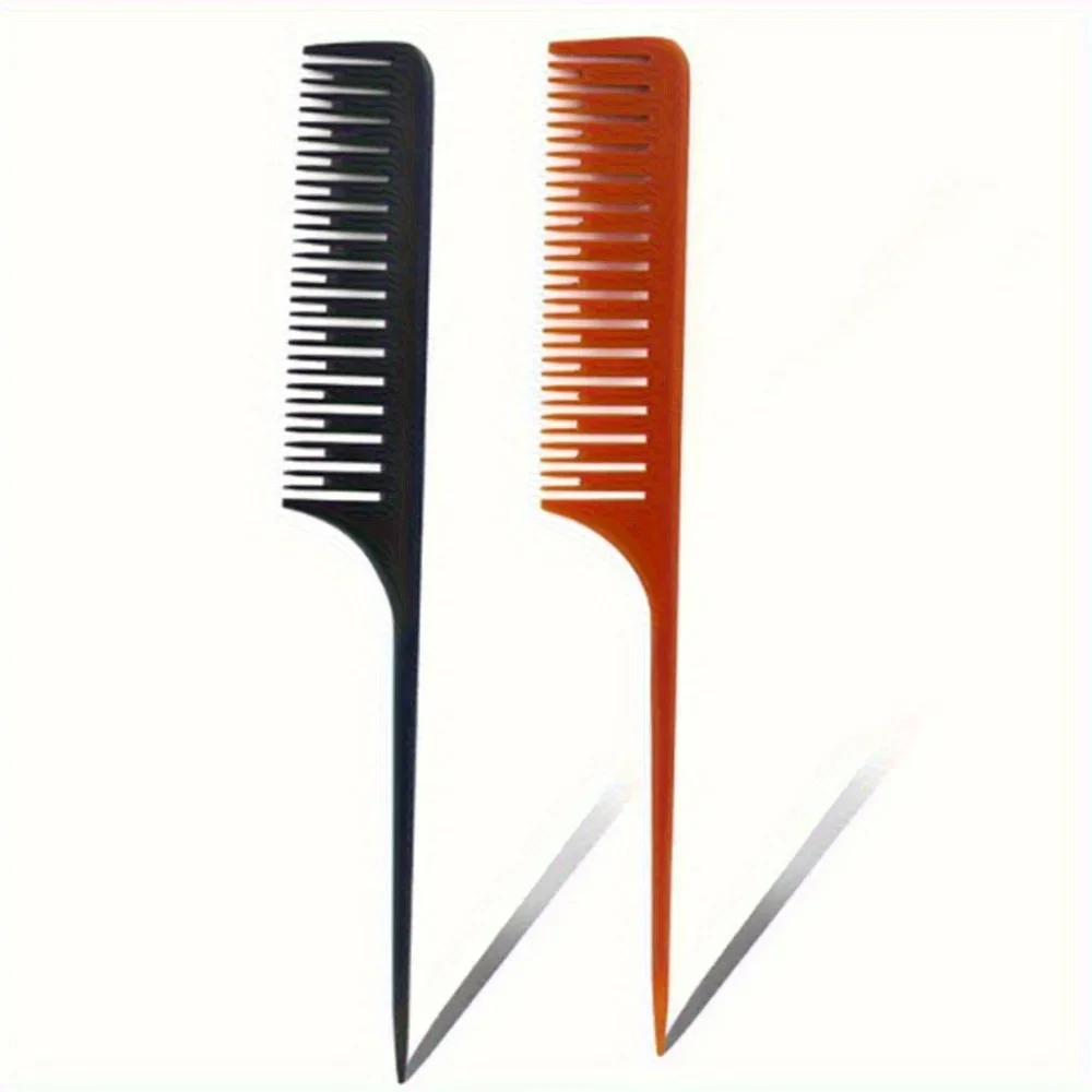 Fine-tooth Hair Comb Pin Tail Comb Brush High Temperature and Anti-static Hair Style Hairdressing Hair Styling Beauty Tools