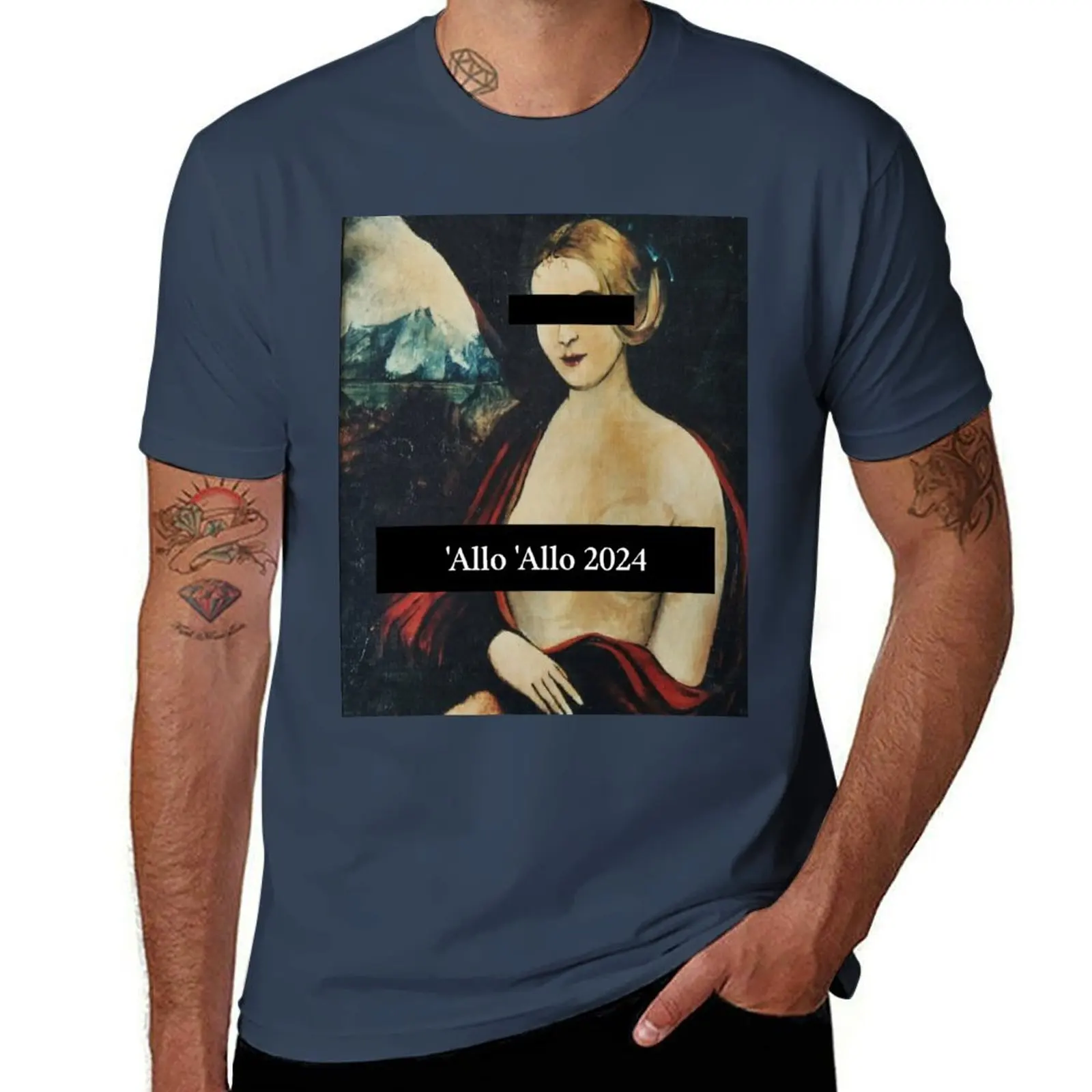 

Allo Fallen 'Allo Madonna T-Shirt Fashion Letter Print T-Shirt