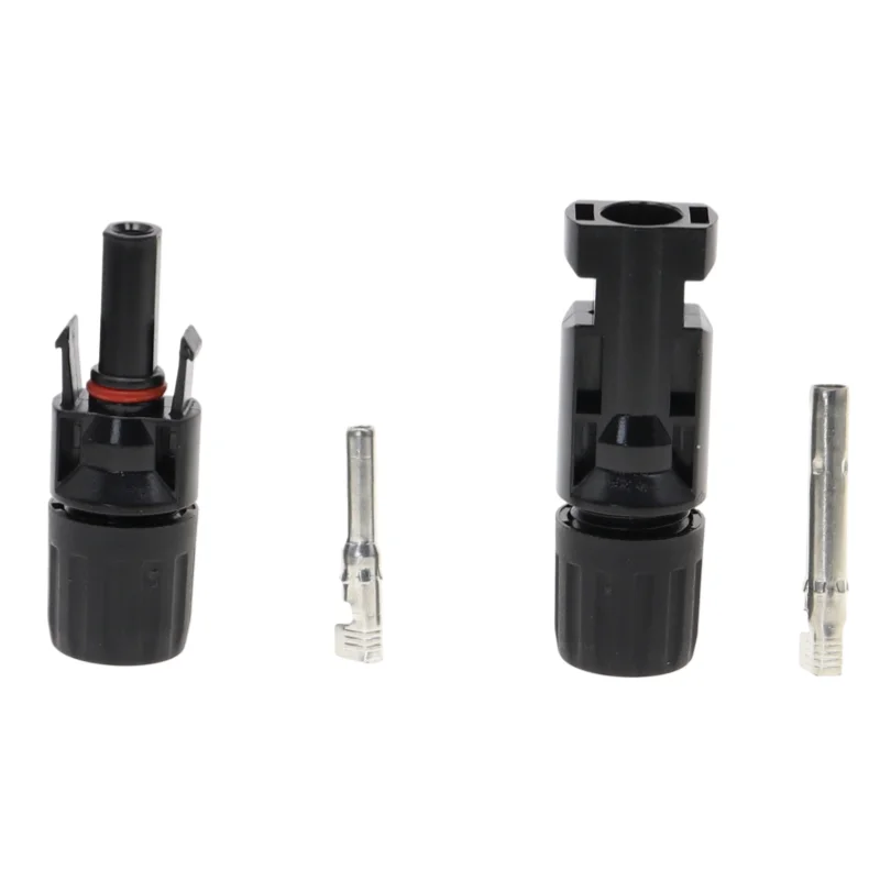 6Pair of Solar Connector Solar Plug Cable Connectors for Solar Panels Photovoltaic System 30A 45A 1000VDC 1500VDC