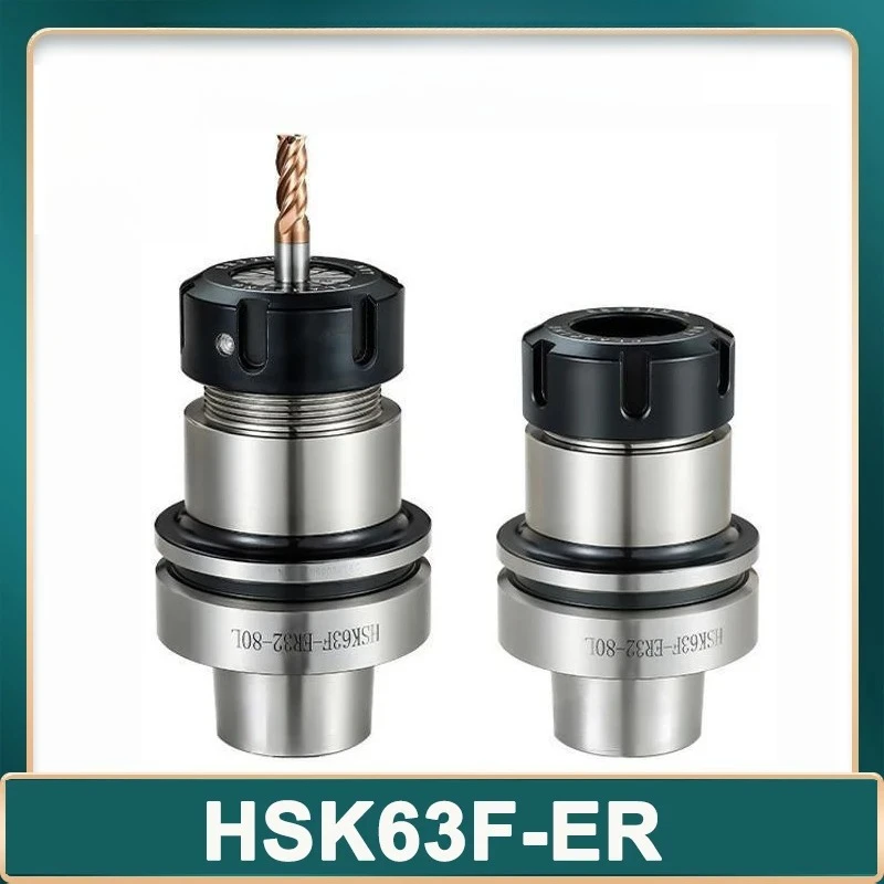 HSK63F HSK ER Tool Holder ER16 ER25 ER32 ER40 Tool Holder HSK 63F ER Engraving Woodworking Machine HSK63F Tool Holder