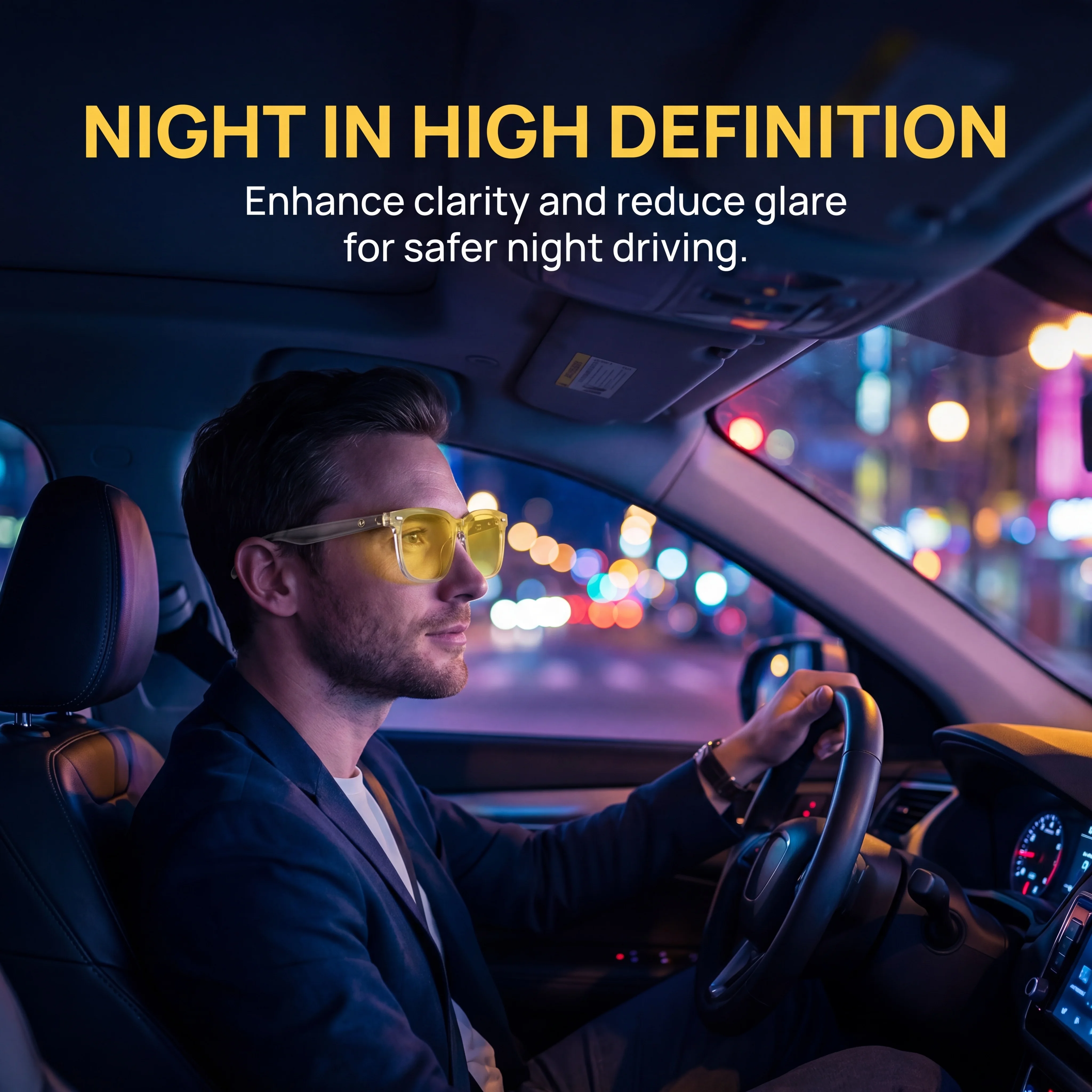 AI Open-Ear Bluetooth Glasses Magnetic Suction Lenses Real-time Translation Calls&Music Global Travel Trade Communication view 4
