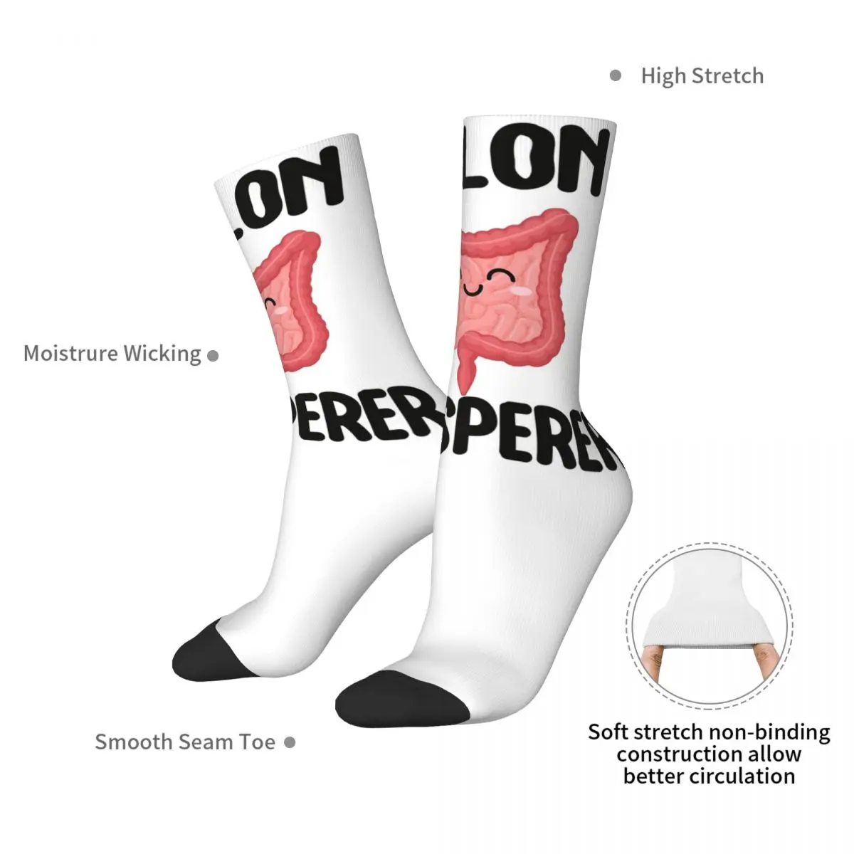 جميع المواسم طاقم جوارب المعدة ممرضة الجهاز الهضمي التنظير الداخلي التمريض الجوارب عادية الجوارب الطويلة اكسسوارات للرجال والنساء