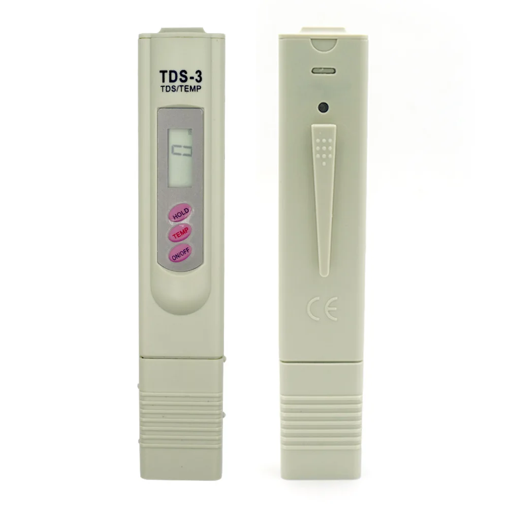 LCD PH TDS-3 Meter Tester Pen Digital Filter Pen Digital High Accurate Filter Measuring Water Quality Purity test tool