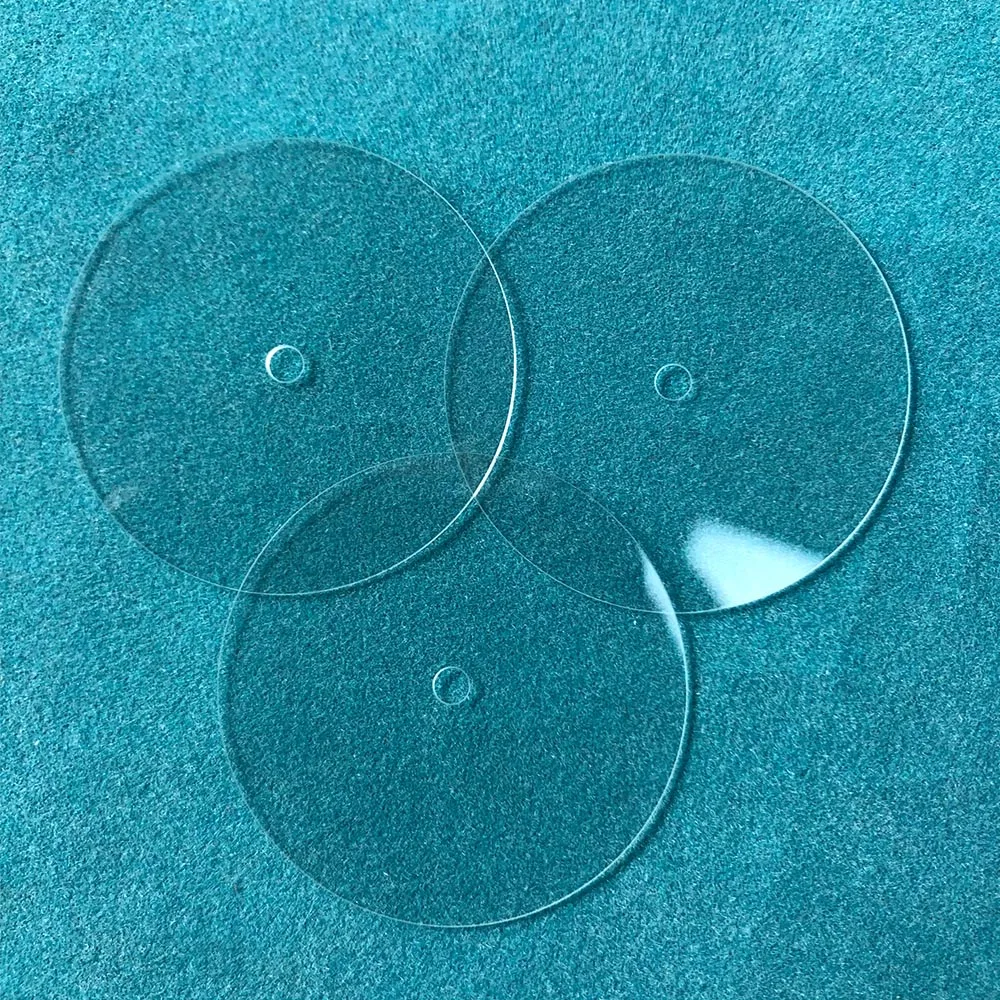 Hot Selling Fit NH35/36  28.5mm 0.4mm Thickness Mineral Glass Crystal Watch Dial For SKX007 Watch