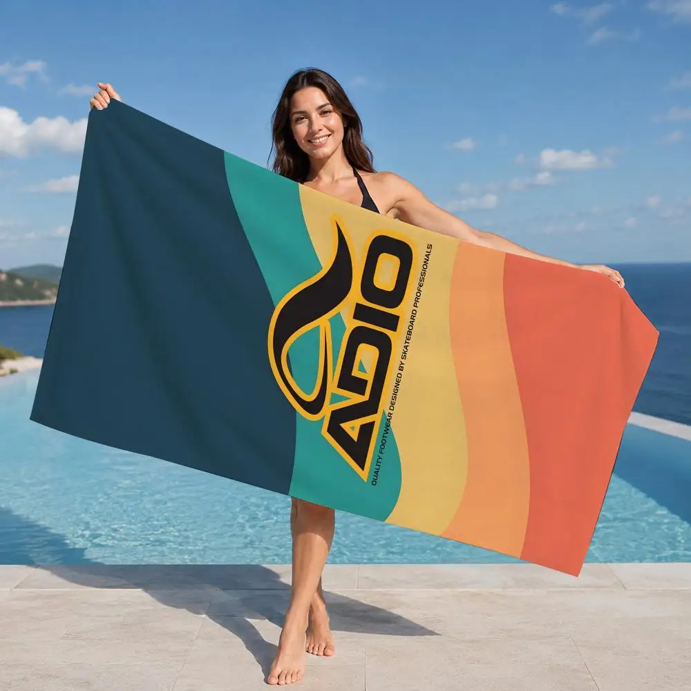 Adio Footwear Towel ultra-fine fiber quick drying absorbent towel, beach swimming vacation beach towel