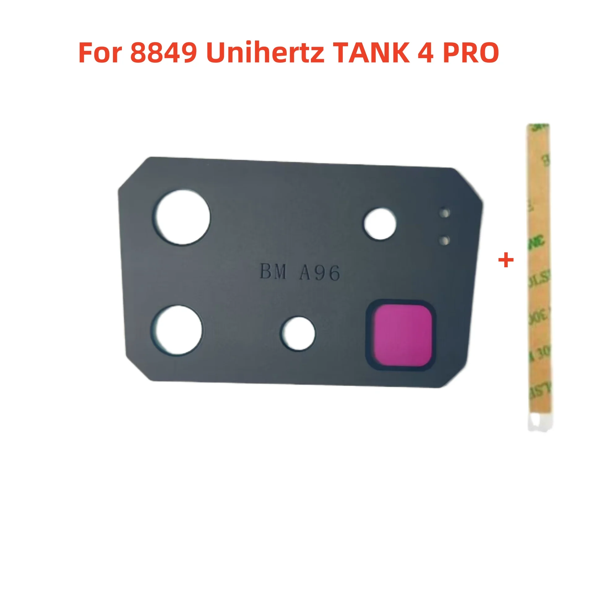 

Original For Unihertz 8849 Tank 4 Pro Cell Phone Back Camera Lens Glass Cover Repair Parts