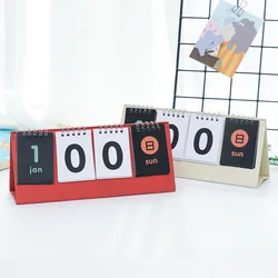 New 2025 Simple Series Perpetual Calendar DIY Desktop Countdown Calendars Agenda Organizer Daily Schedule Planner