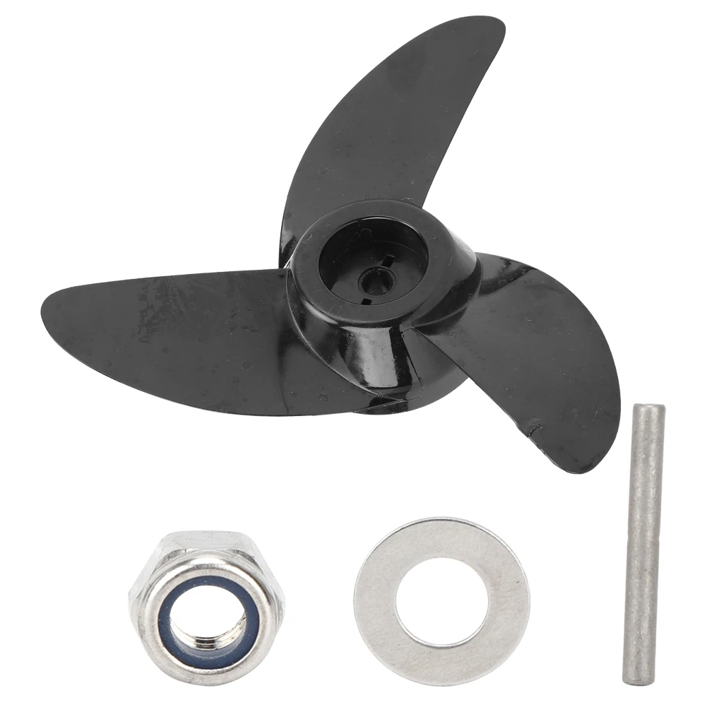 Brushless High Housepower 24V48V Electric Thruster Plastic Propeller Accessory Plastic Propeller Propeller Three-Blade Propeller