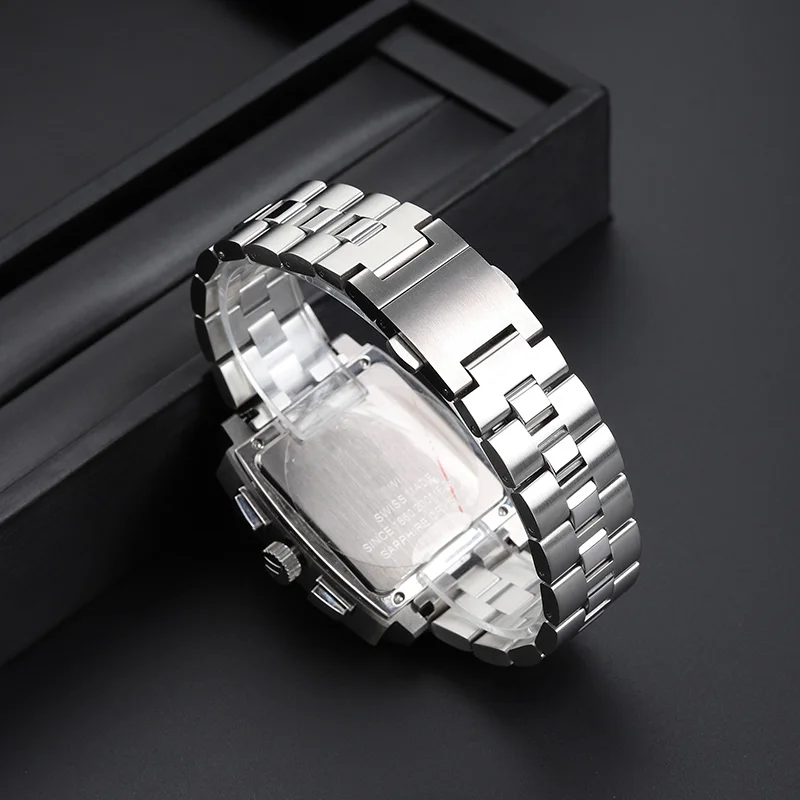 Pulseira de aço inoxidável sólida para homens, pulseira de relógio prateada, pulseira para Tag Heuer, Marrocos, 22mm, 39mm, 39mm, CBL239.BA0644, CBL2113