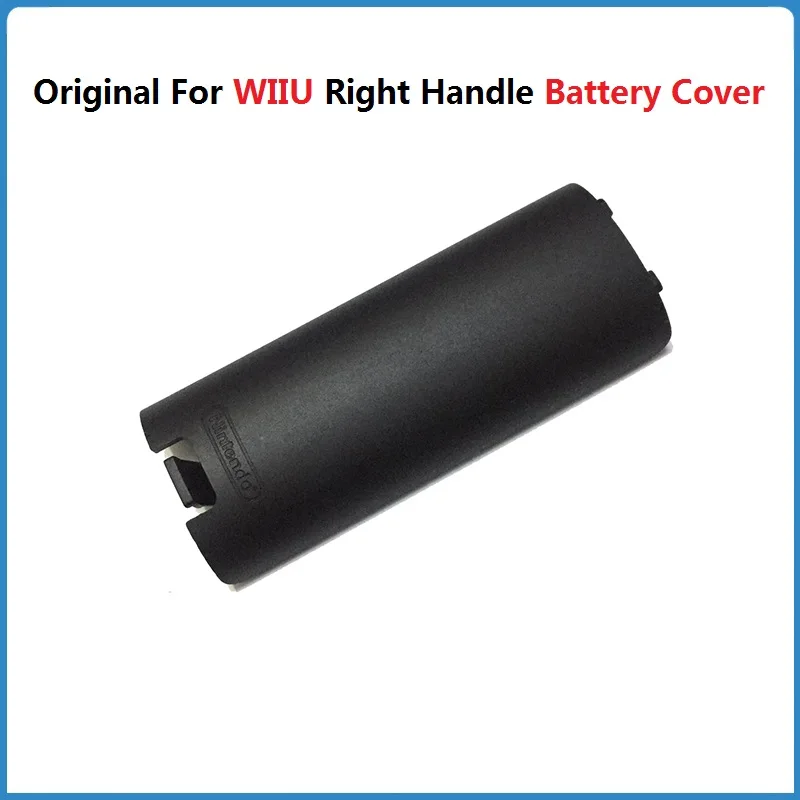 Original For WIIU Right Handle Battery Cover WII U WII Handle Case Back Cover Shell Kit Gamepad Accessories