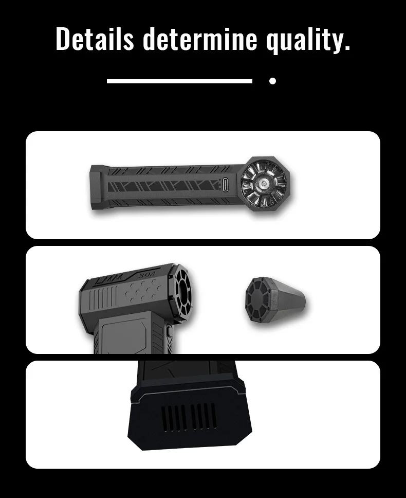 3 Gear Adjustable 130000RPM Wind Speed 52m/s Car Computer Cleaning Blower Tool Mini For Turbo Jet Fan Electric Air Duster