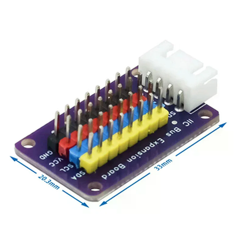 IIC HUB Module Splitter I2C Hub Interface Expansion Board 8-Way Communication Board Electronic Building Blocks
