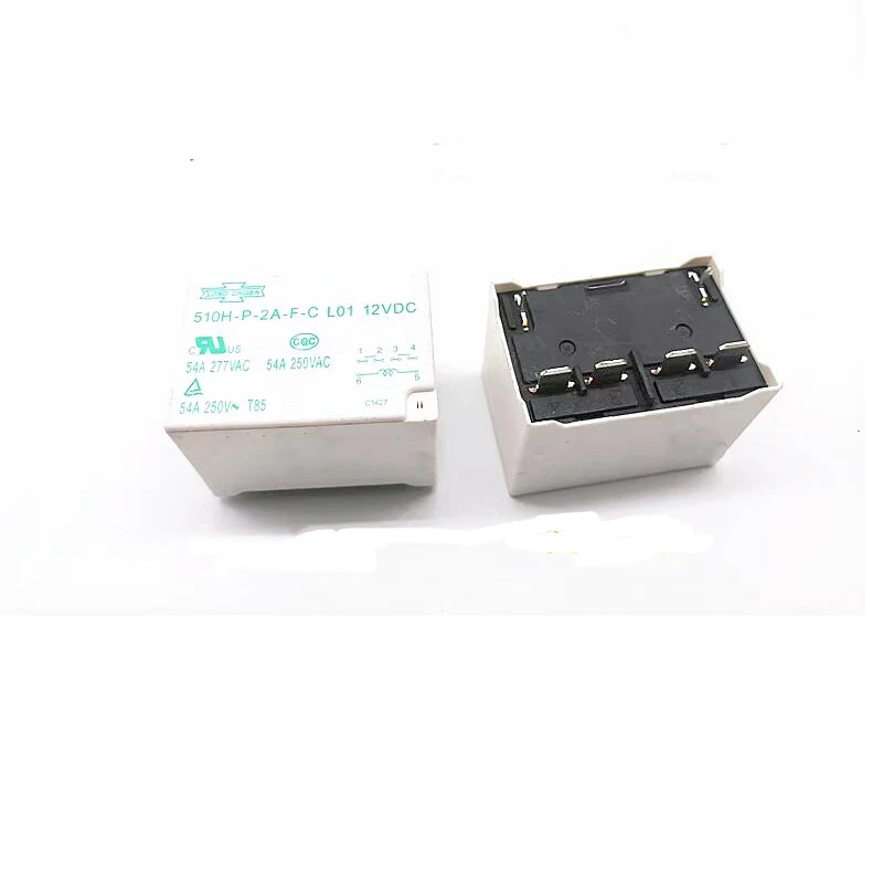 

HOT NEW 510H-P-2A-F-C L01 510HP2AFCL01 12VDC DC12V 12V 54A relay 6PIN