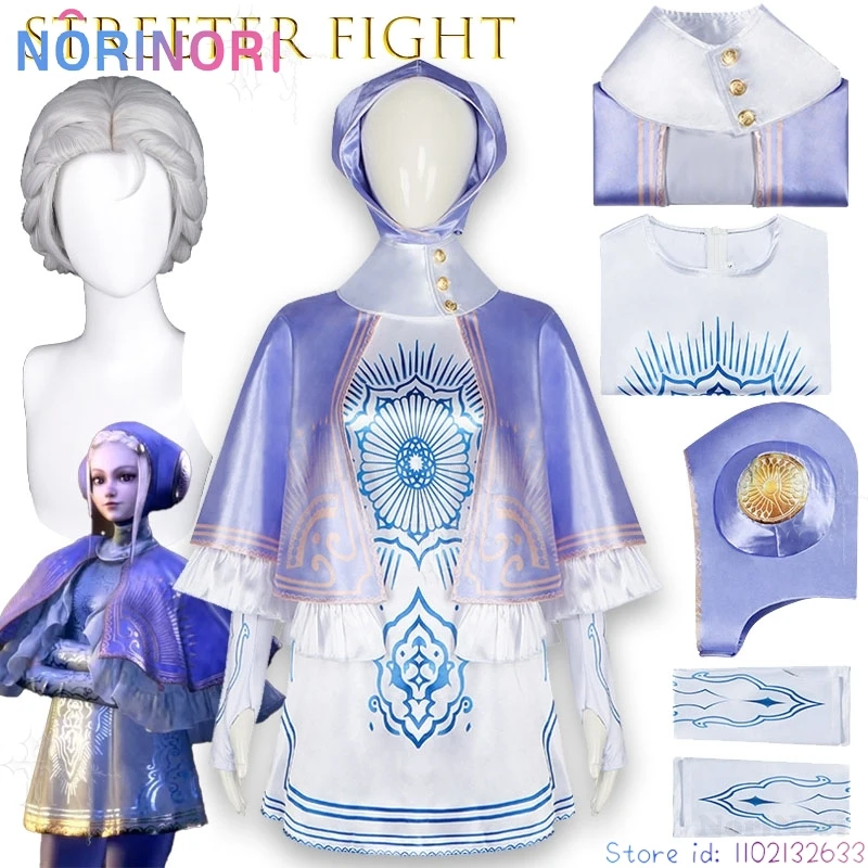 

Street FighIngrid Short Skirt Crop Top Cosplay Costume Golden Sun Emblem Mary Janes Halloween Party Outfits for Women Plus Size
