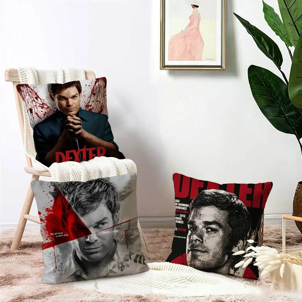 Dexter Morgan Character Pillow Anime Pillow Sofa Bed Head Pillow Cover Cushion Cover 45x45 cm Fashion