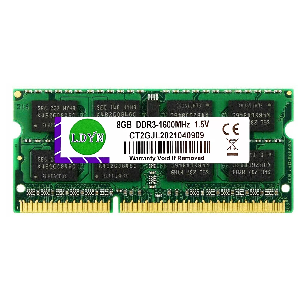 DDR3 DDR3L Laptop Memory RAM 2GB 4GB 8GB PC3 1.5V 1600MHZ 1333MHZ 1066MHZ, PC3L 1.35V 12800,10600,8500,240pin NON-ECC SODIMM