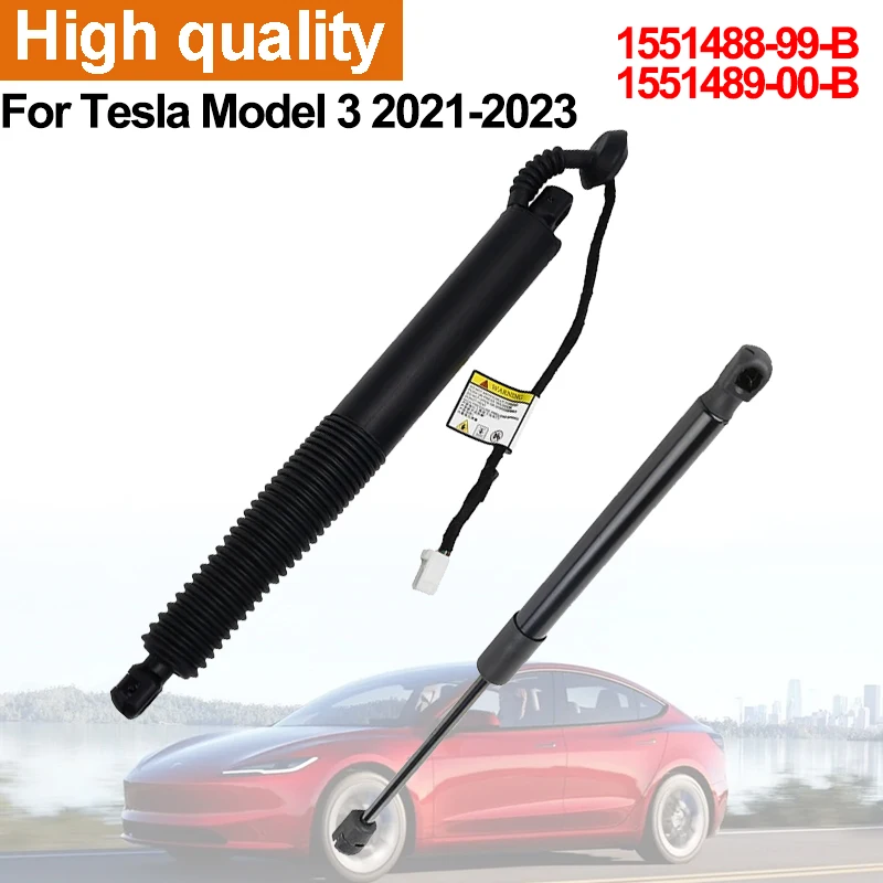 

1 Pair Electric Tailgate Liftgate Trunk Strut Lift Support 1551488-99-B 1551489-00-B 1091560-00-B For Tesla Model 3 2021-2023