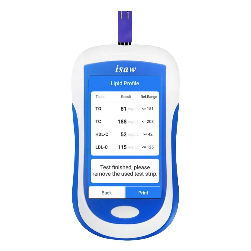 hot sell 9in1 Multi-function analyzer Self Diagnosis Tools Hemoglobin Test Machine A1c Uric Acid / Ldl / Hdl