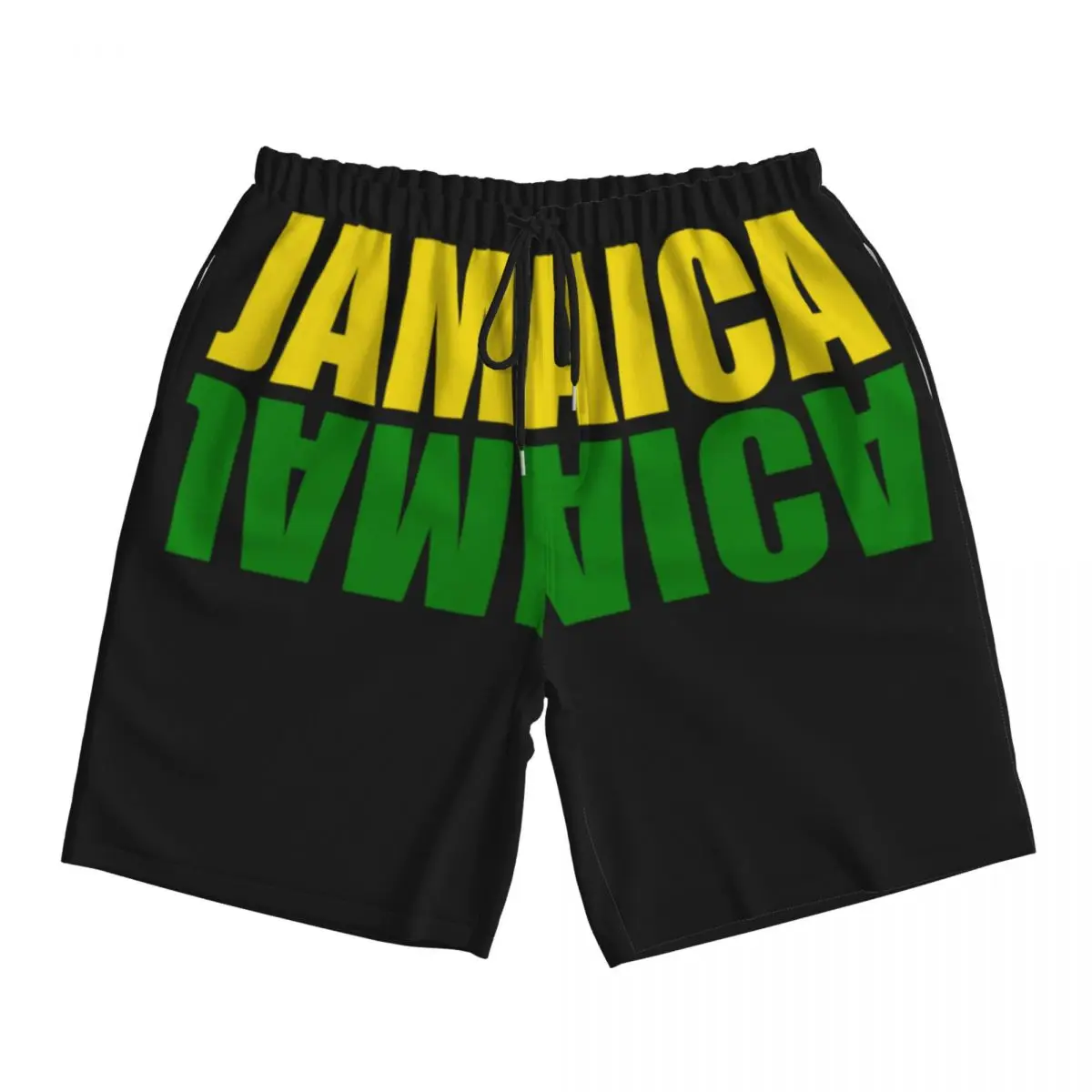 

Мужские шорты с флагом Ямайки, забавные сувениры, повседневные плавки, быстросохнущие спортивные шорты для фитнеса, горячая распродажа, пляжные шорты больших размеров