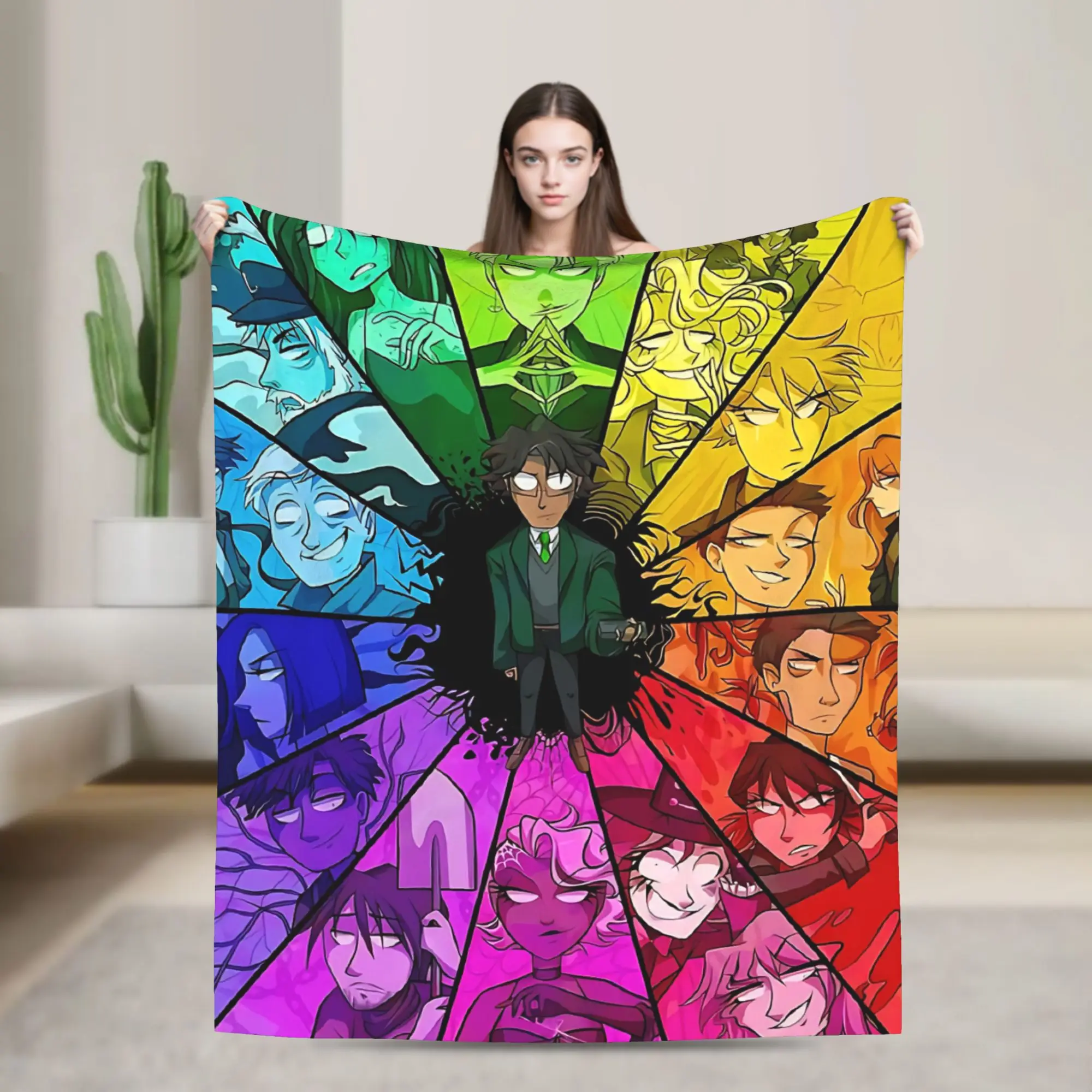 The Magnus Archives Blanket  Decorative Flannel Throw Blanket For Couch Chair Sofa Bed Soft Warm Design Quality Bedspread