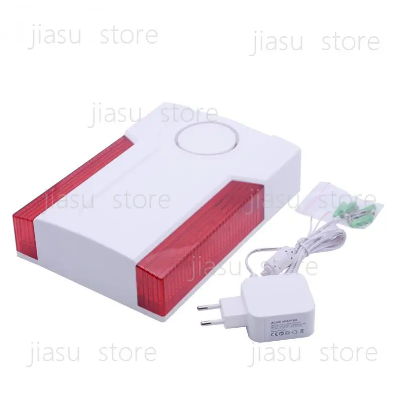 MD-334R Sirene De Alarme 433mhz Wireless Outdoor Siren with Battery Outdoor Siren Alarm Focus