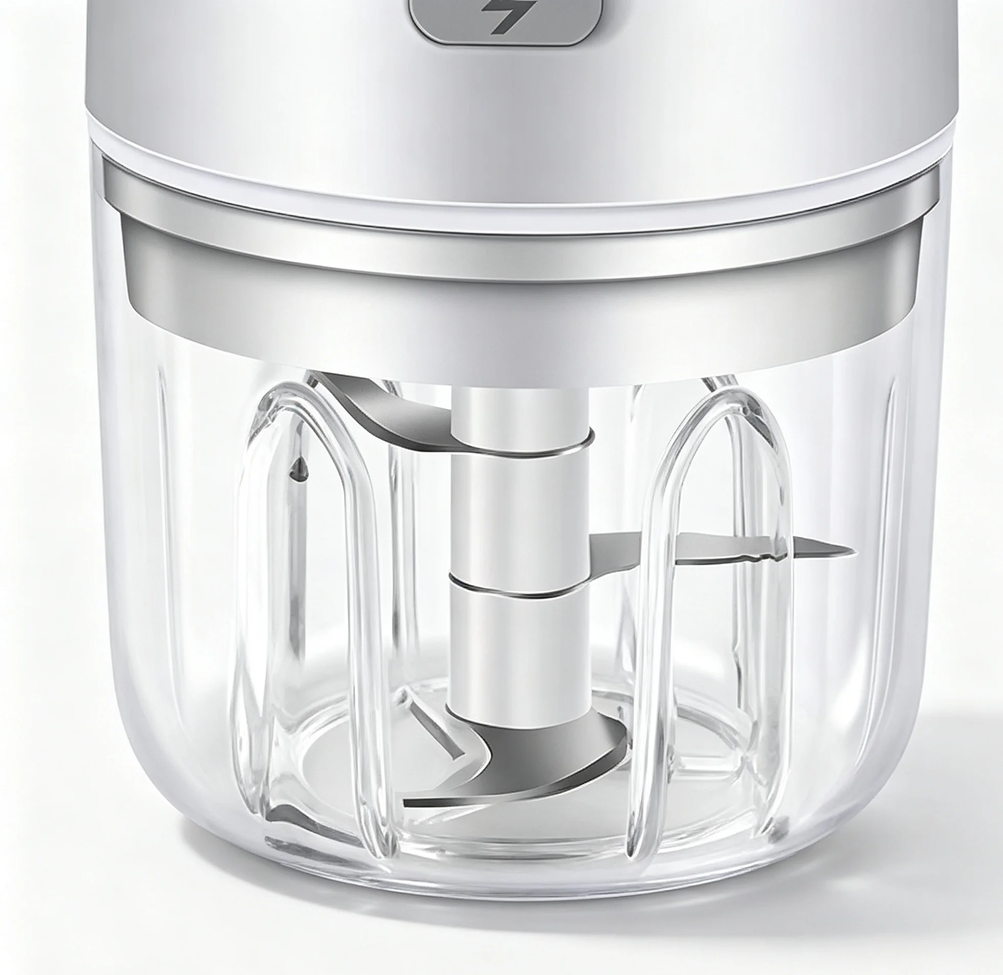 250ml USB Rechargeable Compact Electric Mini Food Processor Portable Grinder For Garlic Onion Vegetables Spices Baby Food Househ view 5