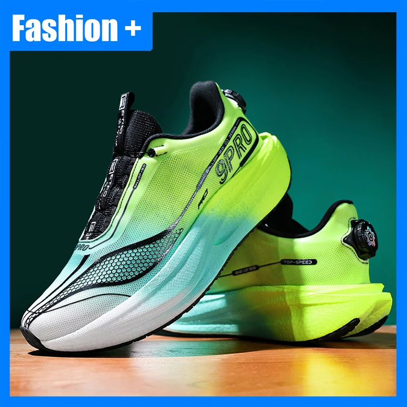 

Унисекс спортивные кроссовки с мягкой подошвой, легкие, на плоской подошве, для соревнований и тренировок, новинка 2026 года, амортизирующие гоночные беговые кроссовки