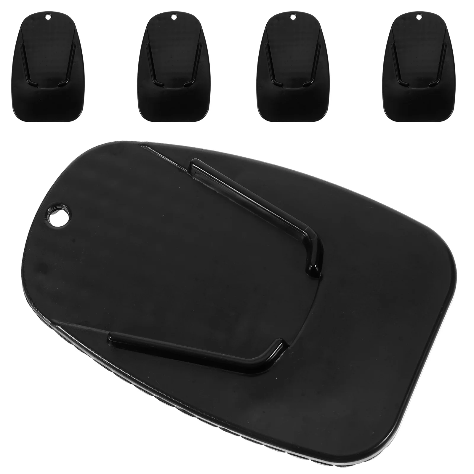 

5pcs Side Bracket Foot Pad Motorcycle Kickstand Enlarger Plate for SUV Bike Stand Protector Enhances Stability