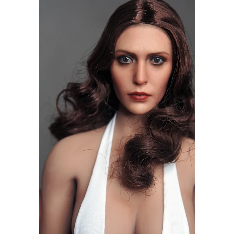 

1/6 масштаб женщина-солдат голова резьба красивая девушка голова скульптура модель DIY для 12 дюймов фигурки тела куклы