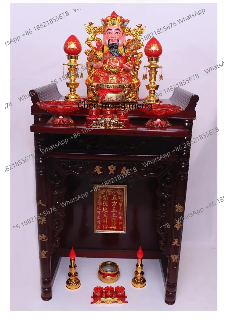 simple Buddhist shrine, table for table, household stand cabinet, Guanyin Taiwan incense shrine