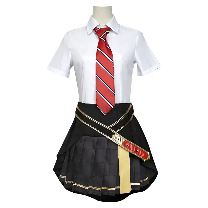 CosplayUniforme de jeu en plis pour filles, vêtements d'anime mignons, cosplay Saki Tenma, scène colorée, projet Sekai