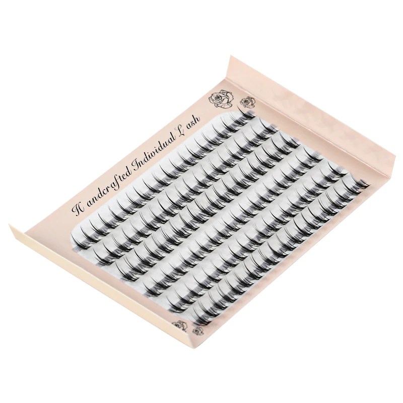 Pestañas YSDO, 120 mechones de pestañas postizas individuales, extensión de pestañas con volumen ruso, abanico prefabricado, herramienta de maquillaje de pestañas postizas de visón