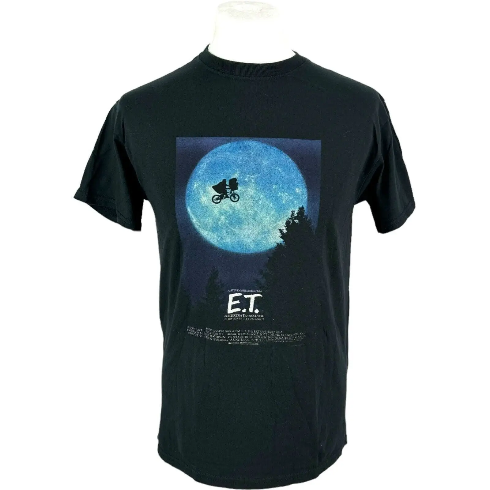 

ET T Shirt Black Medium T Shirt Movie Film T Shirt 80s Classic Hipster Y2k Tee