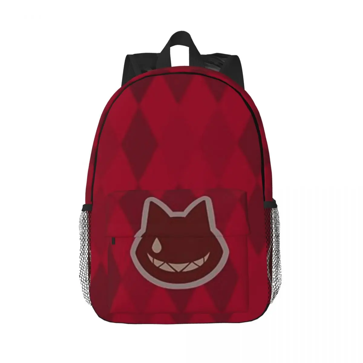 Lyney Cat Pattern - Genshin Impact Student School Bookbag Canvas Daypack Podstawowe torby podróżne