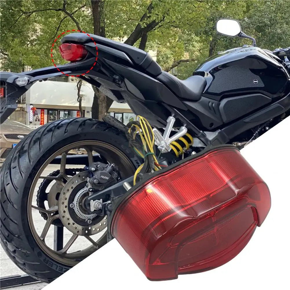 Rear Lamp 1 Set Useful Easy to Install Low Consumption  Rear Brake Light Motorcycle Accessories